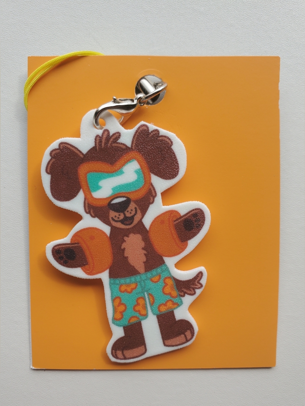 Cute Handmade Floaties/Popsicle Pool Pups + Palm Tree Charms/Keychains